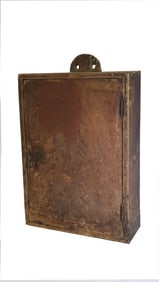 HANGING ONE DOOR CUPBOARD IN OLD SURFACE 24 1/2" X 16" X 5 1/2"