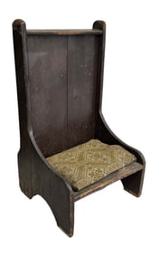 PRIE- DIEU OR PRAYER BENCH 36" X 19 3/4" X 18 3/4"
