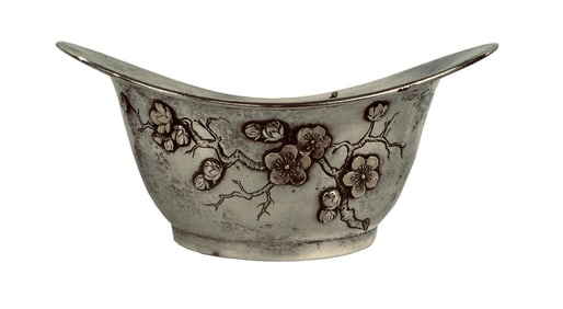 GORHAM MIXED METAL OVAL DISH APPROX. 4.4 TROY OZ 3" X 6 1/4" X 4 3/4"