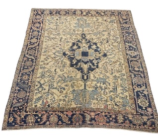 ANTIQUE HERIZ SERAPE 9' X 11'2"