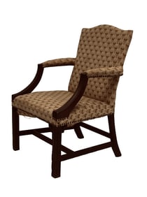 18THC. ARMCHAIR, 361/2" X 26" X 24 1/2"