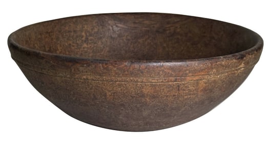 14" AMERICAN BURL BOWL