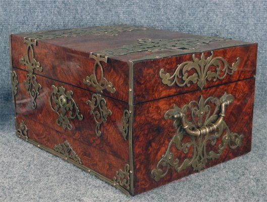 Gentleman's Toiletry Box With Fitted Interior
