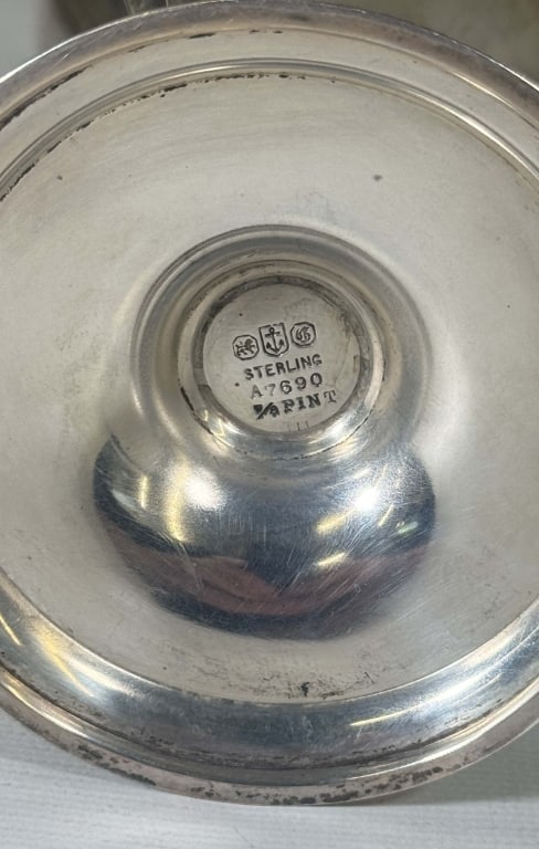 7" GORHAM SILVER PRESENTATION VASE DATED 1912 APPROX. 7.1 TROY - 2
