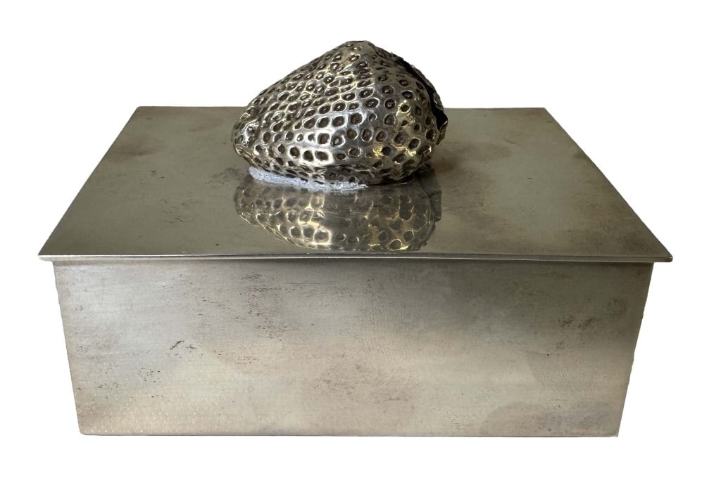 TIFFANY STERLING SILVER HINGED LID CIGARETTE BOX 16.38 TROY SILVER ONLY 4 1/4" X 3 3/8" (1 of 5)