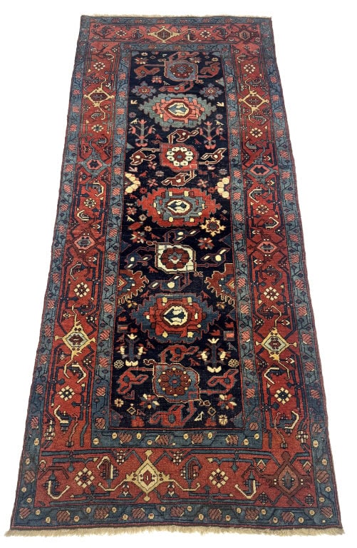 BIDJAR LONG RUG, 3'3" X 7'8" (1 of 5)