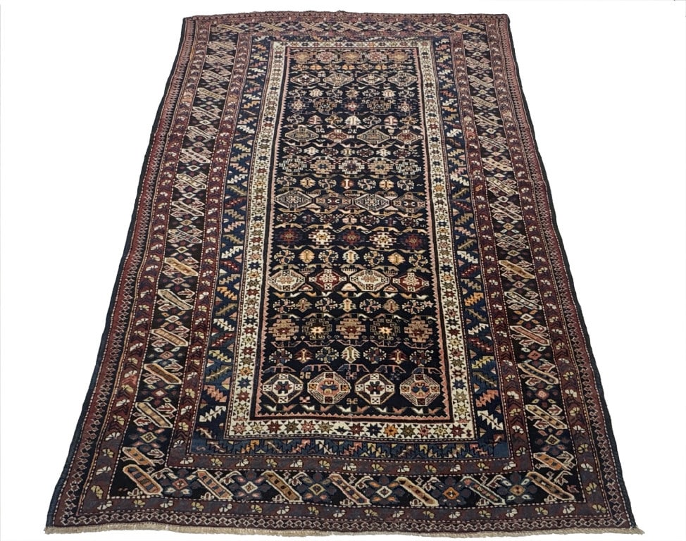 CAUCASIAN KUBA AREA RUG 4' 3" X 6' 3" (1 of 5)