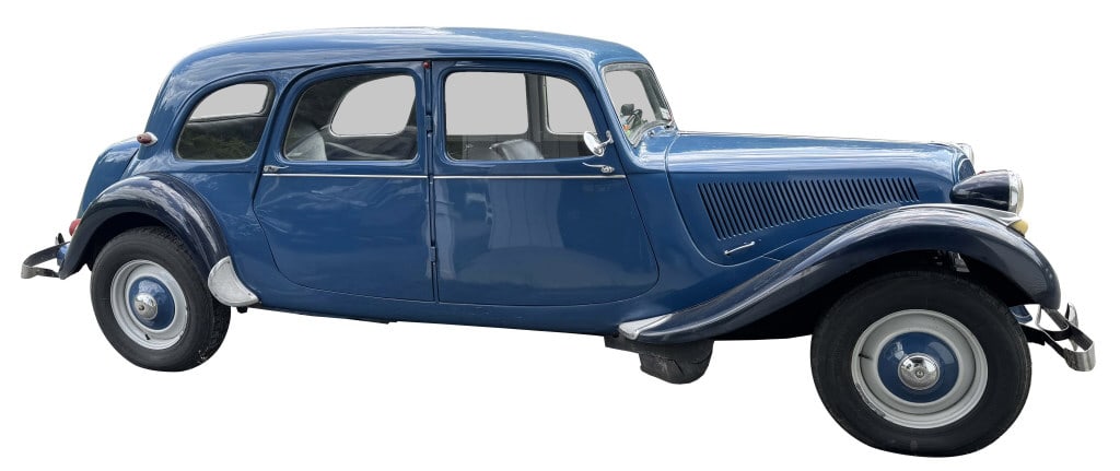 1953 CITROEN, FAMILIALE TRACTION AVANT SALOON FRONT WHEEL DRIVE, SUICIDE DOORS, 53K SHOWS ON (1 of 9)