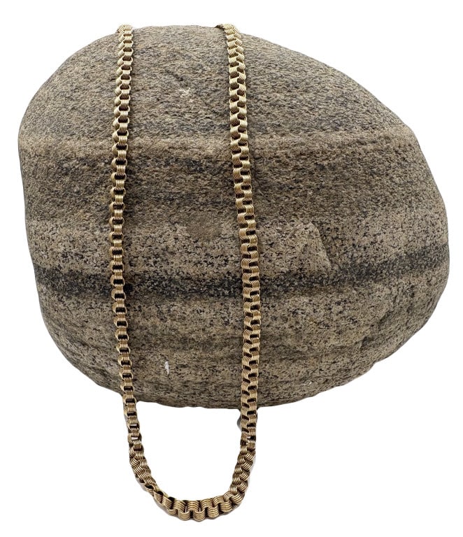 14KT GOLD 24" LONG CHAIN APPROX. 17.3 DWT: 14KT GOLD 24" LONG CHAIN APPROX. 17.3 DWT