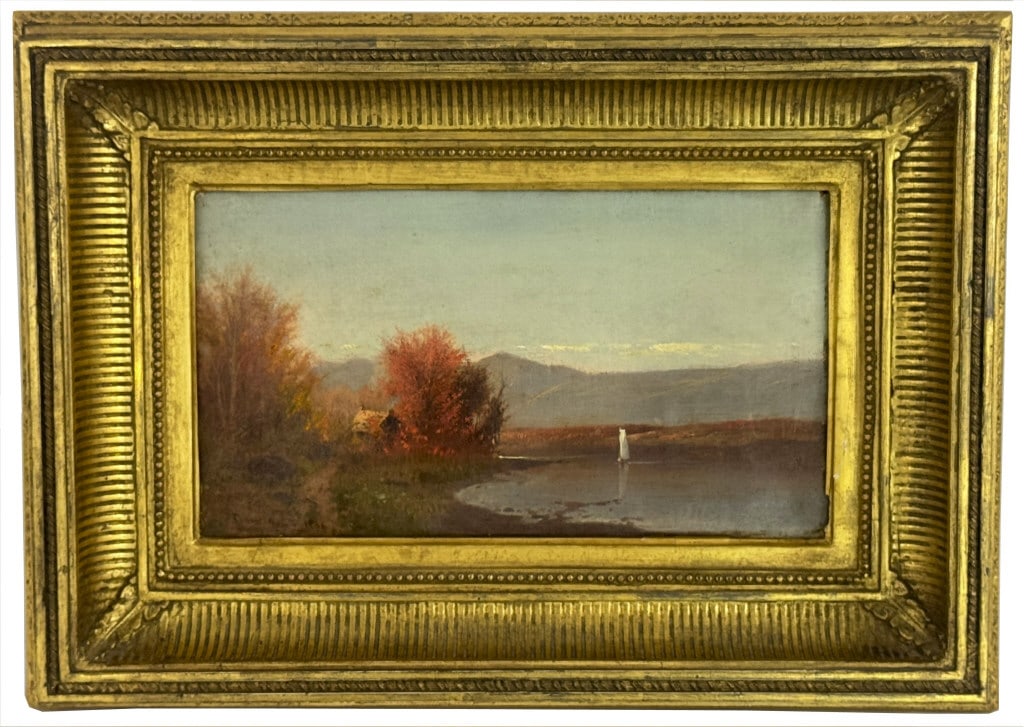 O/C ERNEST PARTON , 1866, SOUTH BAY HUDSON, NY & MARYANN STORES PLACE ON CRISSEYS POINT 6 1/2" X (1 of 6)