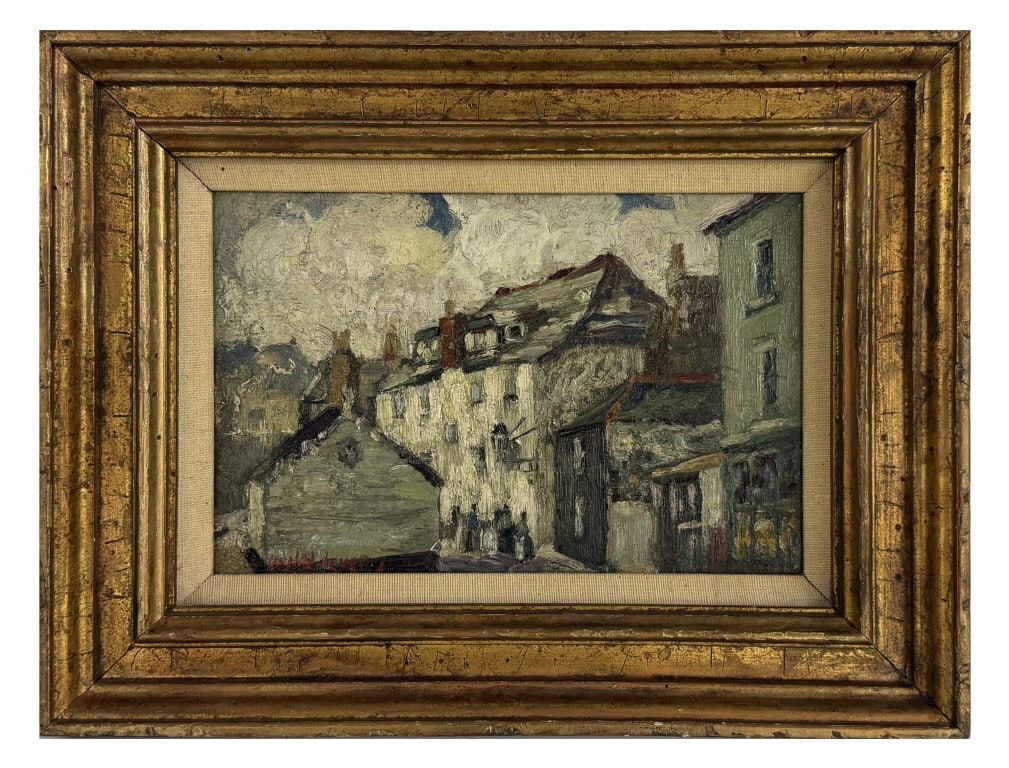 OIL/ PANEL HAYLEY LEVER "ST. IVES" 1876- 1958 8 1/4" X 11 1/4" (1 of 7)
