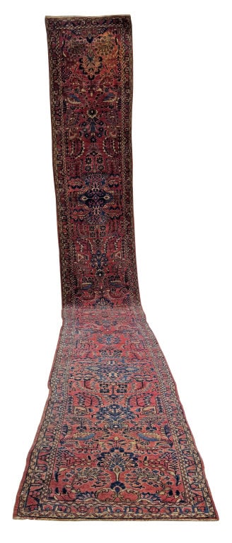 C. 1925 SAROUK RUNNER, 18' 4" X 30" (1 of 7)