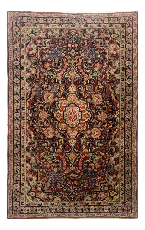 JOSAN SAROUK SCATTER RUG 5' X 3'4" (1 of 4)