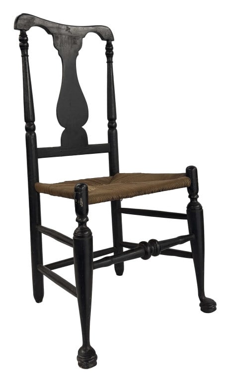 HUDSON VALLEY DUCK FOOT CHAIR 38 1/2" X 19 1/4" X 15 1/4" (1 of 4)