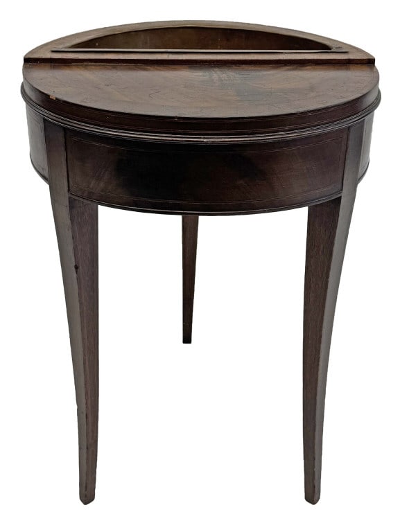 FRENCH 19THC. SIDE TABLE WITH BIN FOR BEVERAGE COOLING / PLANTER 26" X 19 1/2" X 20 1/2" (1 of 6)