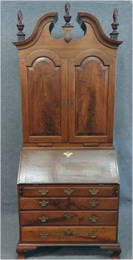 IMPT. 18THC. JOSEPH  ALLEN WALNUT SECTRTARY DESK