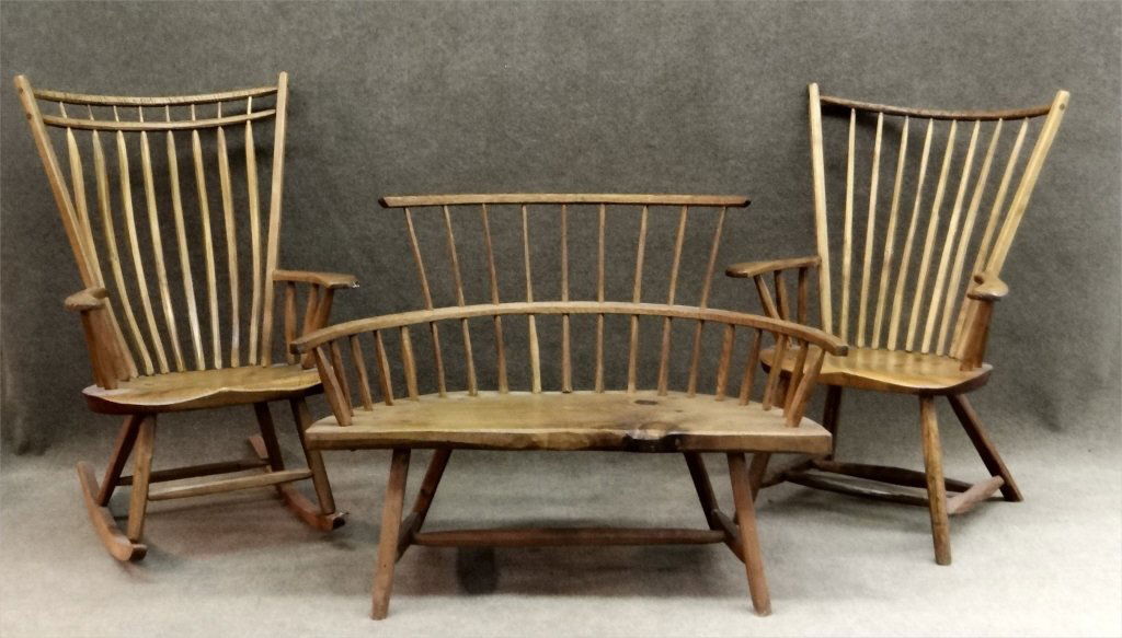 HUNT COUNTRY ROCKER, ARM CHAIR & BENCH (1 of 6)