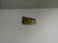 18K YELLOW GOLD AND JADE MANS RING - 4