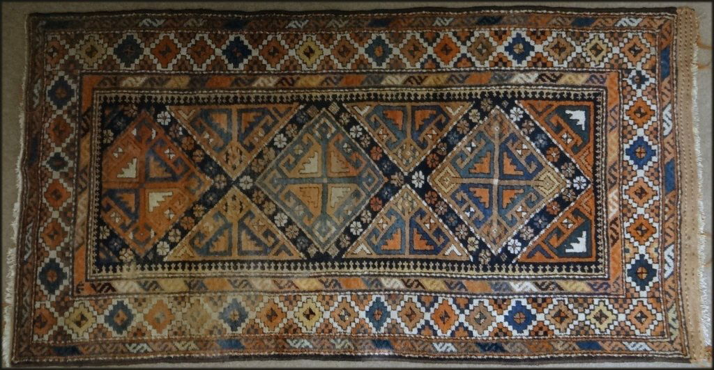 KURDISH SCATTER RUG 40" X 78" (1 of 4)