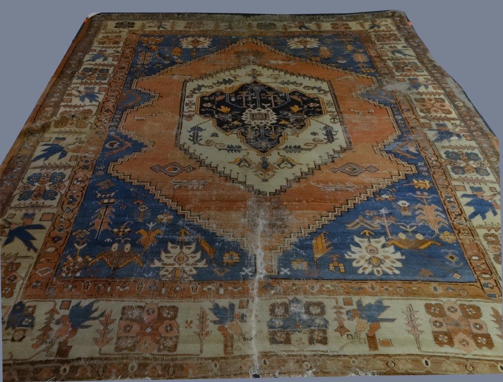 ROOMSIZE BAKSHAISH / HERIZ CARPET W/ WEAR (1 of 7)