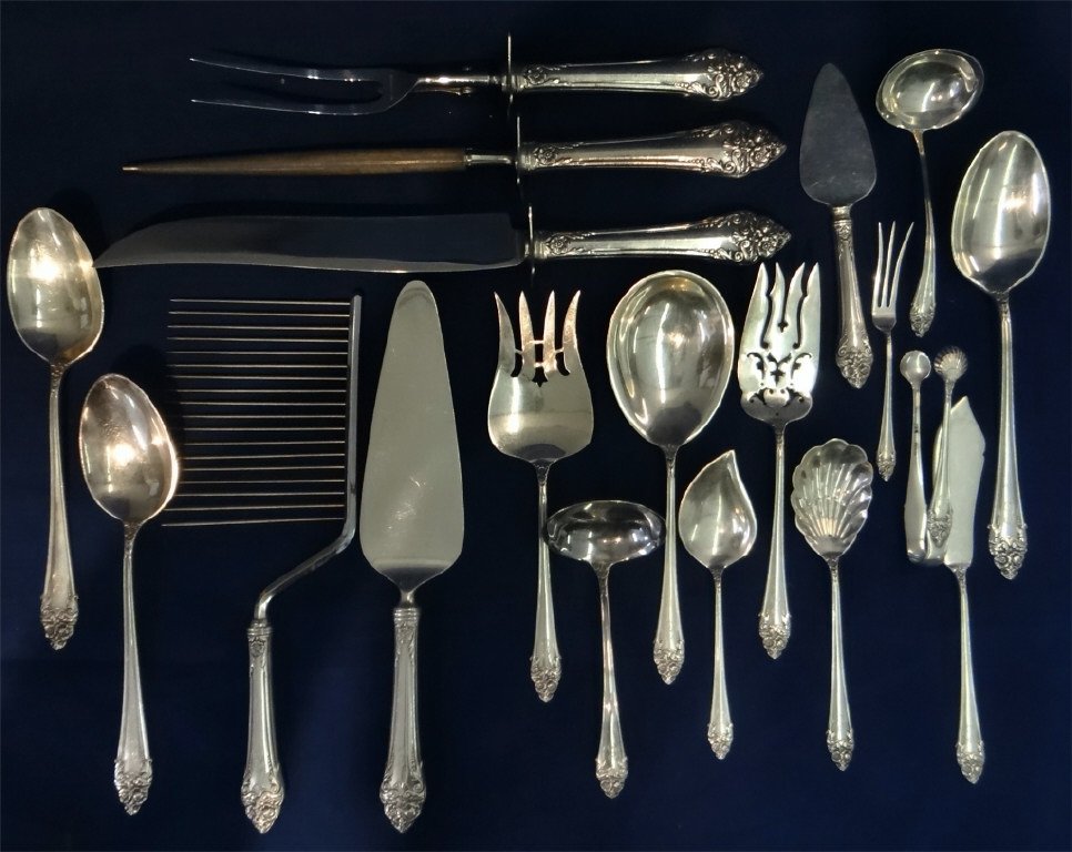 STERL. SILVER FLATWARE BY REED & BARTON (1 of 5)