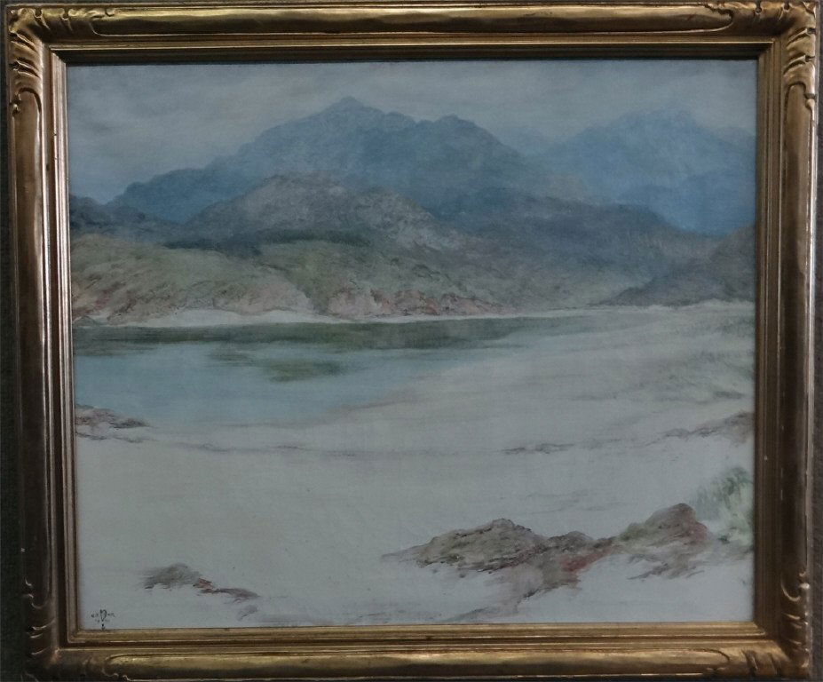O/C "COASTAL LANDSCAPE" SGND E.S. HARPER 1921 (1 of 7)