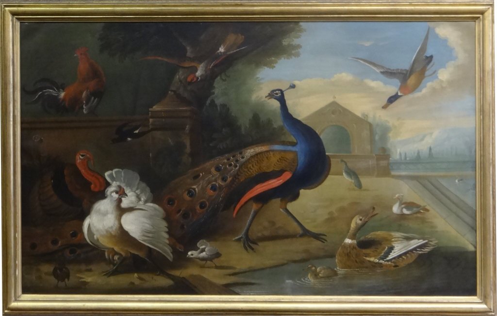 O/C OLD MASTER, EXOTIC BIRDS, CHRISTIES PROVENANCE (1 of 6)