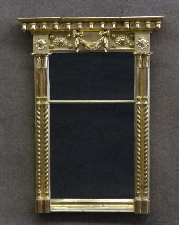 FEDERAL PERIOD BALTIMORE LOOKING GLASS (1 of 4)