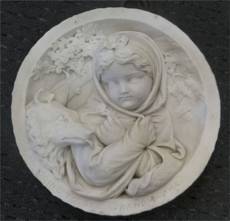 AMERICAN 19TH C. CARVED MARBLE BAS RELIEF (1 of 8)