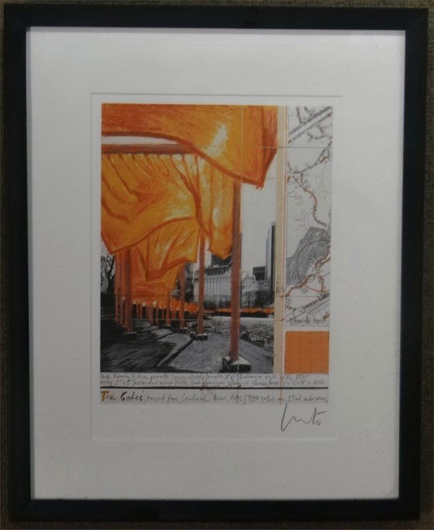 "THE GATES" PRINT BY CHRISTO (1 of 6)