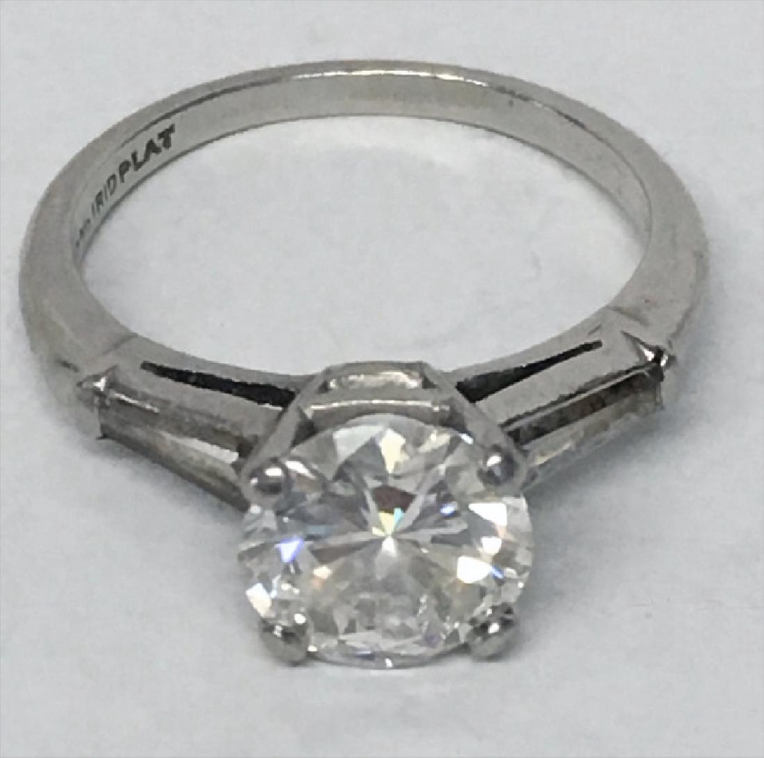 2.0 CT DIAMOND SOLITAIRE RING IN PLATINUM W/GIA APP. (1 of 10)
