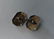 2 PAIR OF MENS 14K GOLD CUFF LINKS - 6
