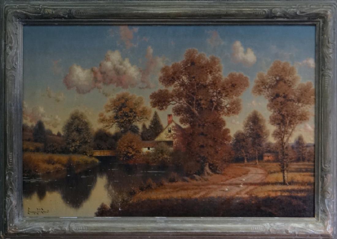 O/C CONNECTICUT LANDSCAPE" SGND GEO W. DREW (1 of 6)