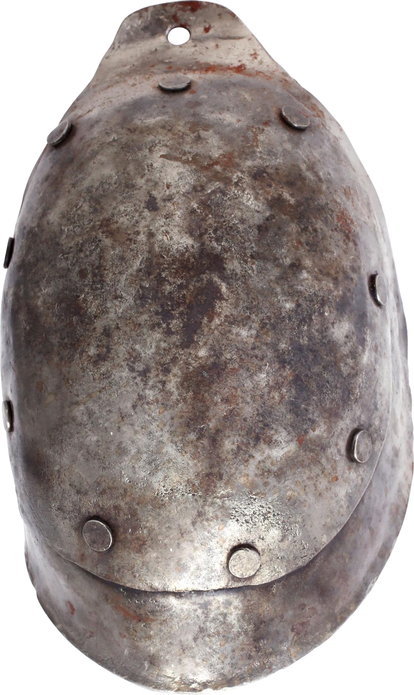 EUROPEAN CODPIECE FOR AN ARMOR, C.1600 OR LATER (1 of 4)