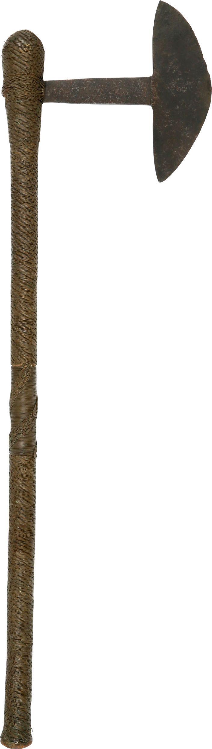 FINE ZULU BATTLE AXE (1 of 3)