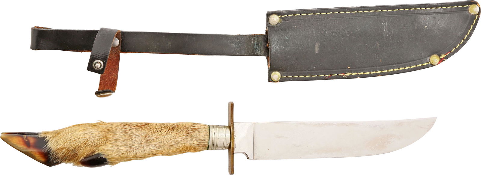 VINTAGE DEER FOOT KNIFE (1 of 6)