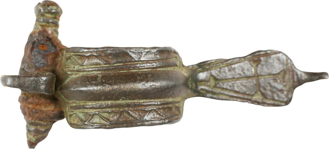 ROMAN FIBULA, LATE 2ND-5TH CENTURY AD (1 of 2)