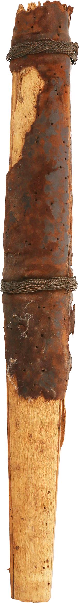 ORIGINAL GRIP C.1580 FOR A GERMAN TWO HAND SWORD (1 of 3)