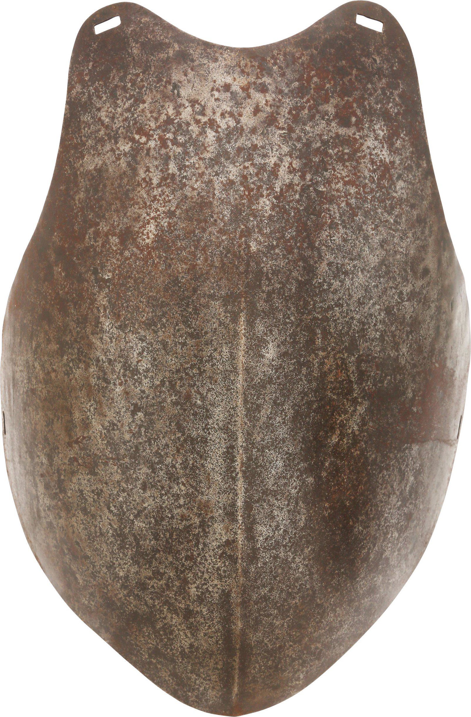 AMERICAN CIVIL WAR PRIVATE PURCHASE BREASTPLATE: A fundamental tactic in every war is the elimination of leadership by killing officers, often by snipers. Admiral Lord Nelson, on the HMS Victory at the Battle of Trafalgar, was killed by a sniper on 