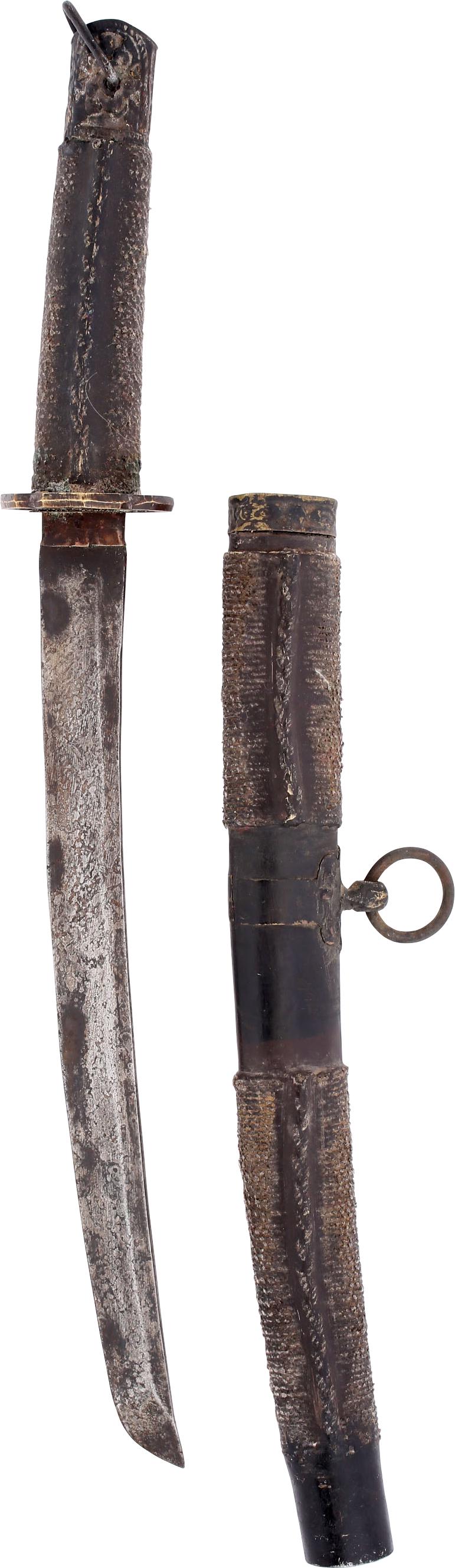 UNKNOWN JAPANESE SHORT SWORD (1 of 6)