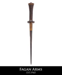 A VERY RARE 15th CENTURY BURGUNDIAN BALLOCK DAGGER