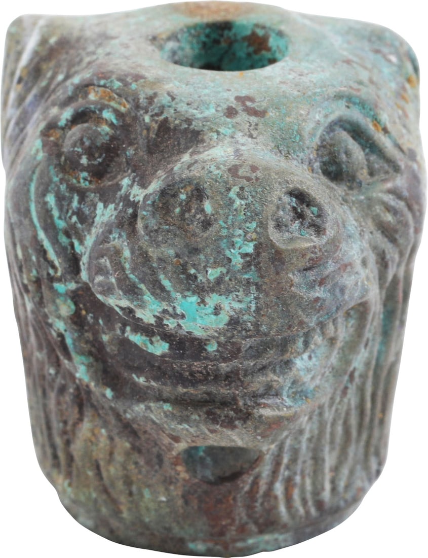 LION HEAD SWORD POMMEL FOR A BRITISH OFFICER’S SWORD C.1770 (1 of 5)