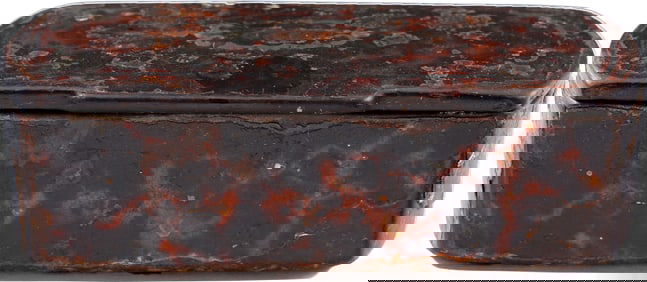COLONIAL AMERICAN SNUFF BOX