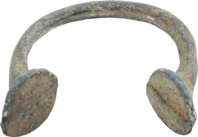 ENGLISH SLAVE TRADE BRACELET, C.1700-1820