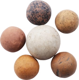 REVOLUTIONARY WAR CLAY MARBLES