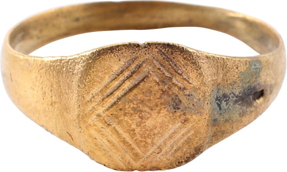 FINE MEDIEVAL EUROPEAN RING, SIZE 11 1/4 (1 of 2)