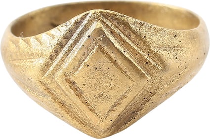 TUDOR/RENAISSANCE RING, 15TH-17TH CENTURY, SIZE 8 1/4