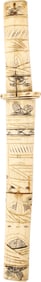 JAPANESE BONE DAGGER TANTO