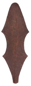 RARE AFRICAN SLAVE TRADE IRON "HOE MONEY"