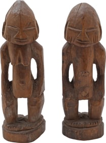 PAIR OF YORUBA TWIN FIGURES, IBEJI